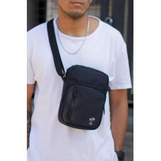 Чоловіча Сумка Месенджер Барсетка Через Плече Without з Принтом Palm Black