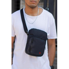 Чоловіча Сумка Месенджер Барсетка Через Плече Without з Принтом Rose Black