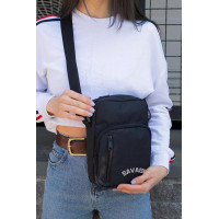 Жіноча Сумка Месенджер Барсетка Через Плече Without з Принтом Savage Black