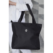 Жіноча Сумка Еко-Шопер Тканинна З Принтом BadHair Black