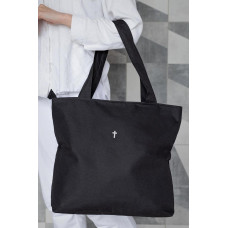 Жіноча Сумка Еко-Шопер Тканинна З Принтом Dagger Black