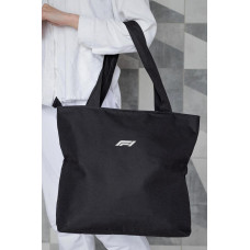 Жіноча Сумка Еко-Шопер Тканинна З Принтом F1White Black