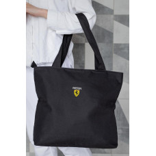 Жіноча Сумка Еко-Шопер Тканинна З Принтом Ferrari Black