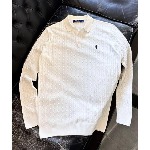 Джемпер поло POLO БІЛИЙ SwiatPRL006