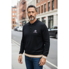 Поло на довгий рукав джемпер трикотаж Loro Piana SwiatLP018