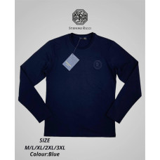 Лонгслів STEFANO RICCI СИНІЙ SwiatSR005