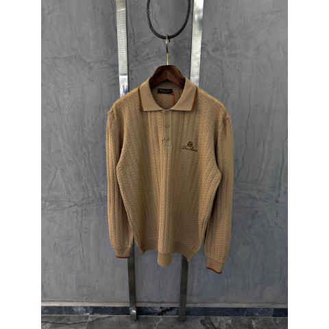 Поло на довгий рукав джемпер трикотаж Loro Piana SwiatLP020