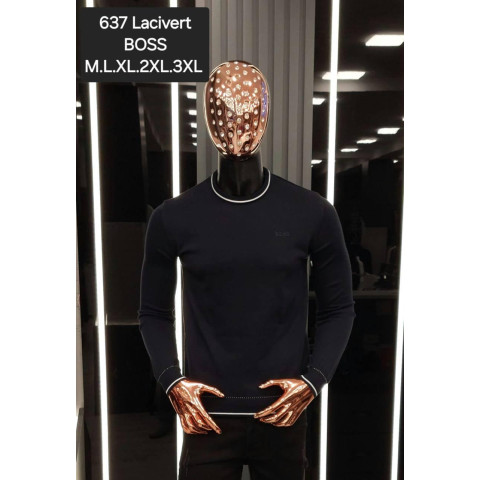 Джемпер Hugo Boss СИНІЙ SwiatBsn024