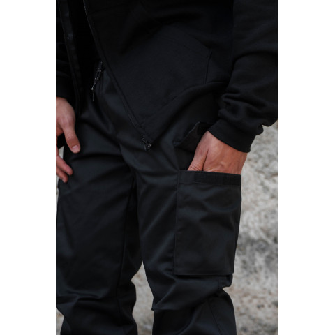 Чоловічі Трикотажні Штани Карго Without Fenix Black