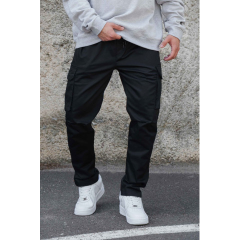 Чоловічі Трикотажні Штани Карго Without Fenix Black