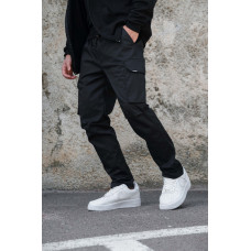 Чоловічі Трикотажні Штани Карго Without Fenix Black