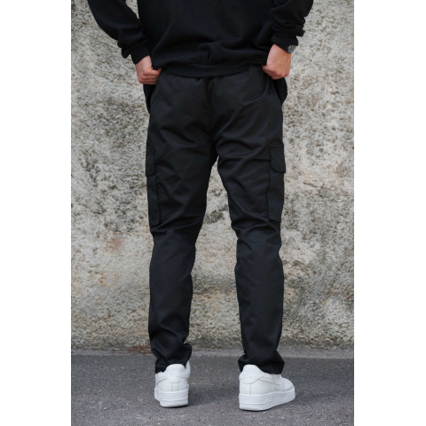 Чоловічі Трикотажні Штани Карго Without Fenix Black