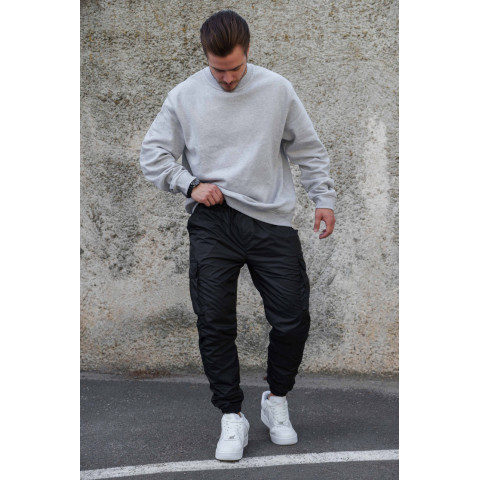 Чоловічі Теплі Штани Карго Without Vader Reflective Black
