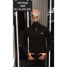 Джемпер поло Dolce Gabbana чорний SwiatDG021