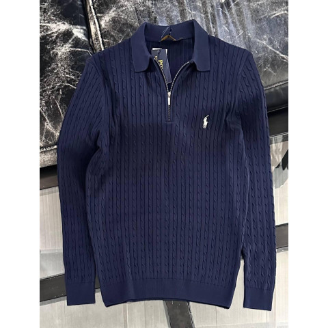 Джемпер поло POLO синій SwiatPRL007