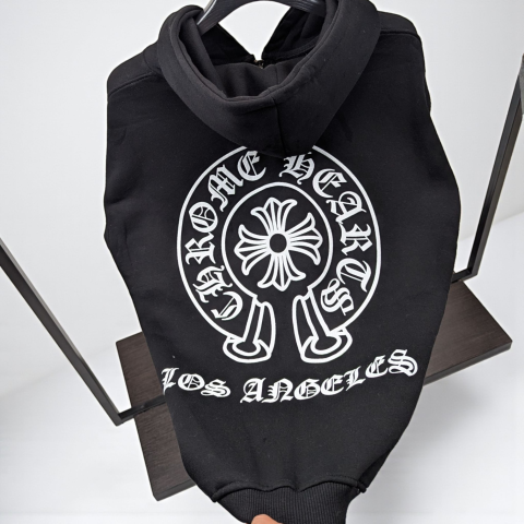 Зіп худі на флісі oversize CHROME HEARTS SwiatCH001