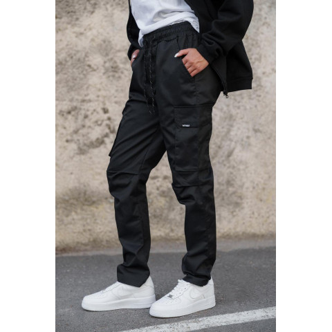 Жіночі Трикотажні Штани Карго Without Fenix Black