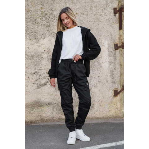 Жіночі Бавовнянні Штани Карго Without Reflective 2026 Black