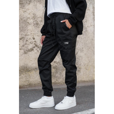 Жіночі Бавовнянні Штани Карго Without Reflective 2026 Black