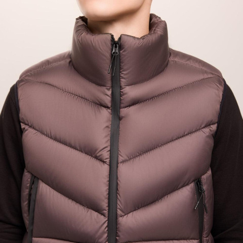 Жилет Pobedov Puffer Шоколадний