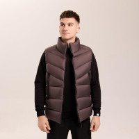 Жилет Pobedov Puffer Шоколадний