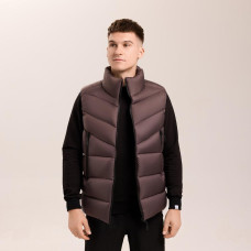 Жилет Pobedov Puffer Шоколадний