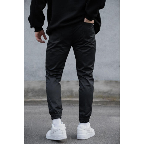 Чоловічі Бавовнянні Штани Джогери Without 2026 Black