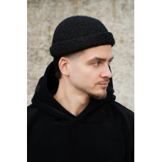 Чоловіча Хутряна Кепка Докер Теді Without Dax Black