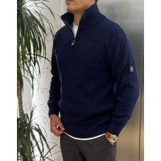 Кофта на стійку HUGO BOSS синій SwiatBsn026