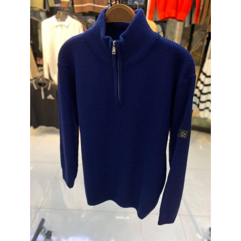 Кофта на стійку HUGO BOSS синій SwiatBsn026