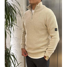 Кофта на стійку HUGO BOSS БЕЖ SwiatBsn026