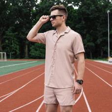 Сорочка Pobedov Dejavu Бежевий