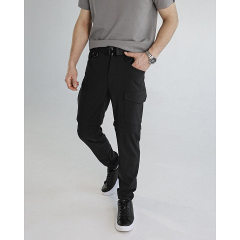 Штани-карго Pobedov Transformer 2.0 Чорний