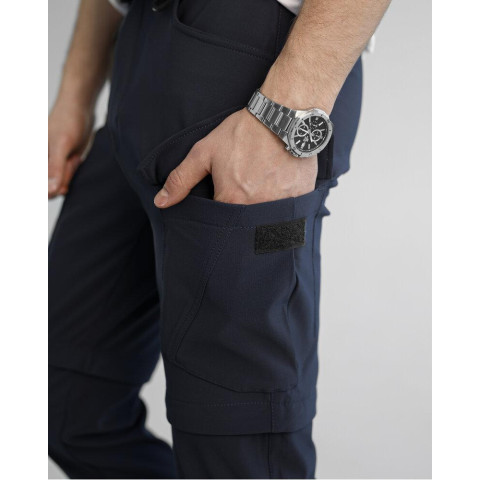 Штани-карго Pobedov Transformer 2.0 Синій