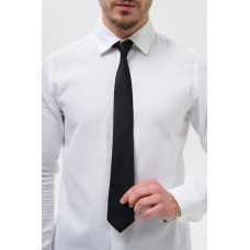 Чоловіча Вузька Класична Краватка Without Castle Black