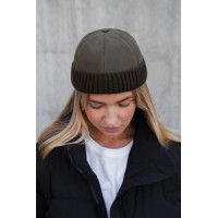 Жіноча Хутряна Кепка Докер Without Snake Khaki