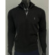 Джемпер на стійку трикотаж POLO чорний SwiatPRL010