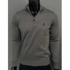 Джемпер на стійку трикотаж POLO антацит SwiatPRL010