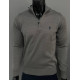 Джемпер на стійку трикотаж POLO антацит SwiatPRL010