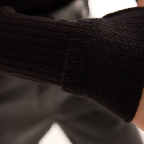 Лонгслів Pobedov Mira жіночий Чорний