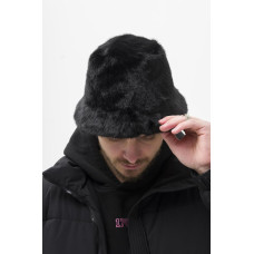 Чоловіча Шерстяна Утеплена Панамка Without Malone Black