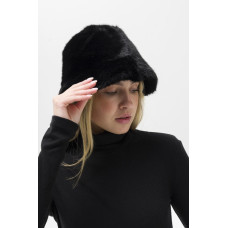 Жіноча Шерстяна Утеплена Панамка Without Malone Black