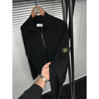 Тонка кофта реглан на стійку STONE ISLAND ПОВНОМІРНА SwiatSIn009