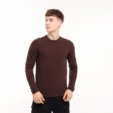 Лонгслів Pobedov Dune Шоколадний