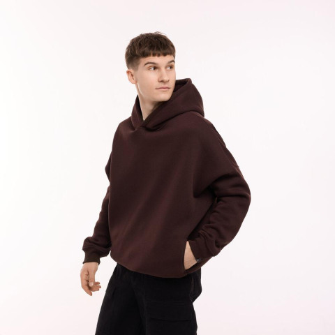 Худі oversize Pobedov Urbanist Шоколадний
