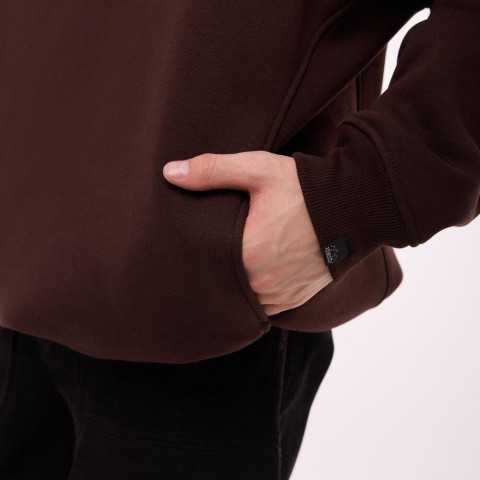 Худі oversize Pobedov Urbanist Шоколадний