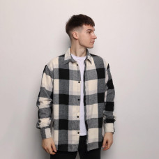 Сорочка Pobedov Tartan Чорно-білий