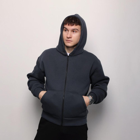 Кофта Pobedov Temp Темно-сірий