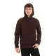 Худі Pobedov 008 ЗИМА Шоколадний