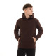 Худі Pobedov 008 ЗИМА Шоколадний